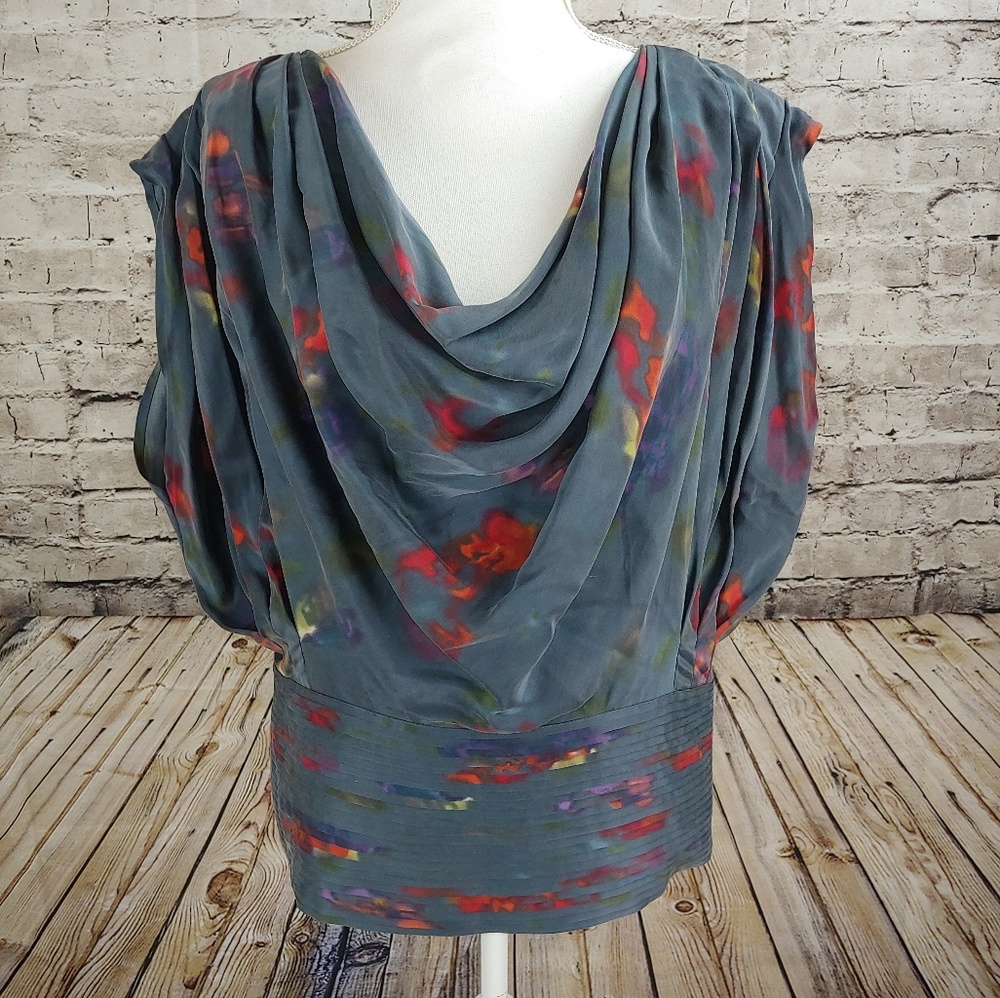 Catherine Malandrino 100% silk top